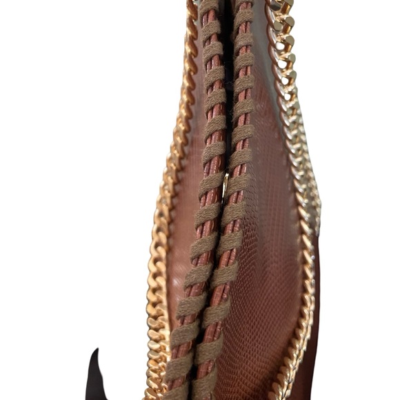 STELLA MCCARTNEY Scale-Embossed Mini Falabella Vegan Bag - Picture 12 of 16